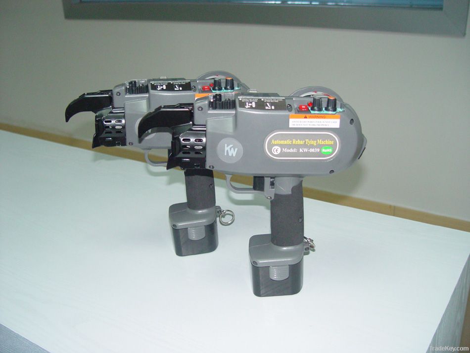 Portable Cordless Automatic 0.8mm Rebar Wire Tie machine, Road Constru