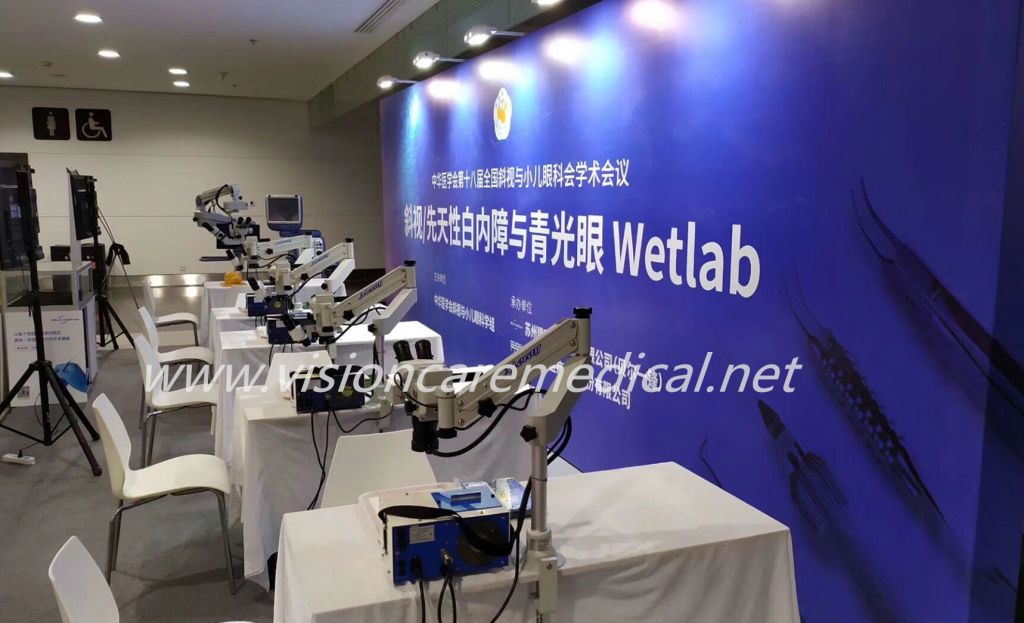 CE Marked Ophthalmic Portable Surgical Operating Microscope for Outreach Surgery & Wetlab