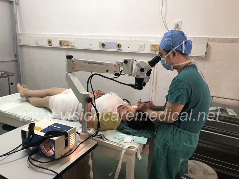 FDA Marked Ophthalmic Portable Surgical Operating Microscope for Outreach Surgery