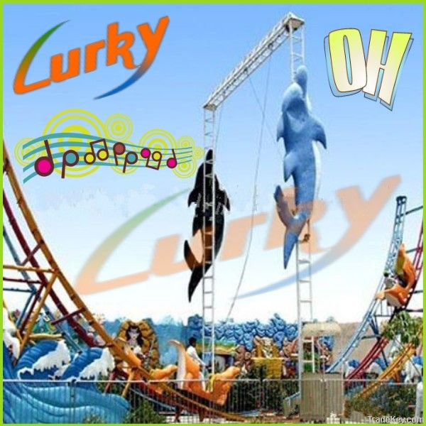 Flying UFO Amusement Park Exciting Rides