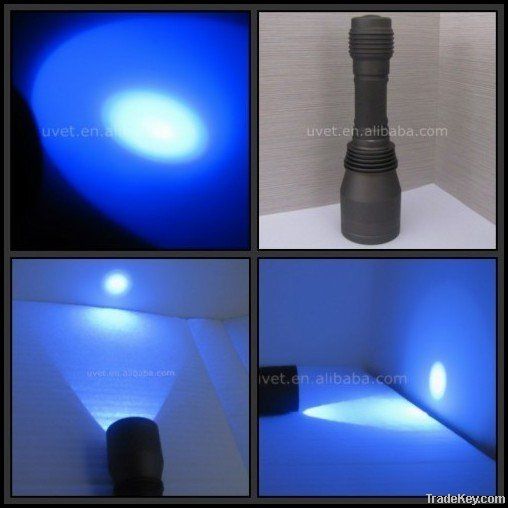 High Power 365nm penetrant inspection UV LED Flashlight