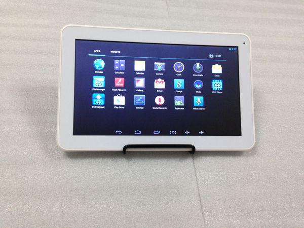 10.1inch A33 android 4.4 quad core tablet pc with dual camera 4000mAH