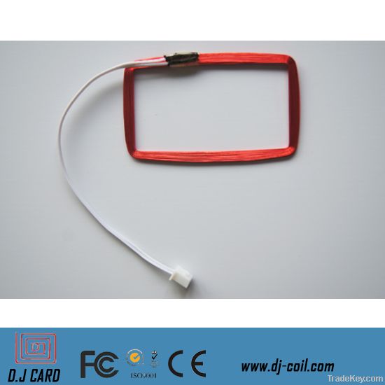 Customized IC / ID Card Rfid Coil & Telecoil with Chips