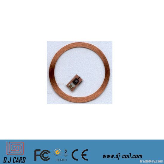 Customized IC / ID Card Rfid Coil & Telecoil with Chips