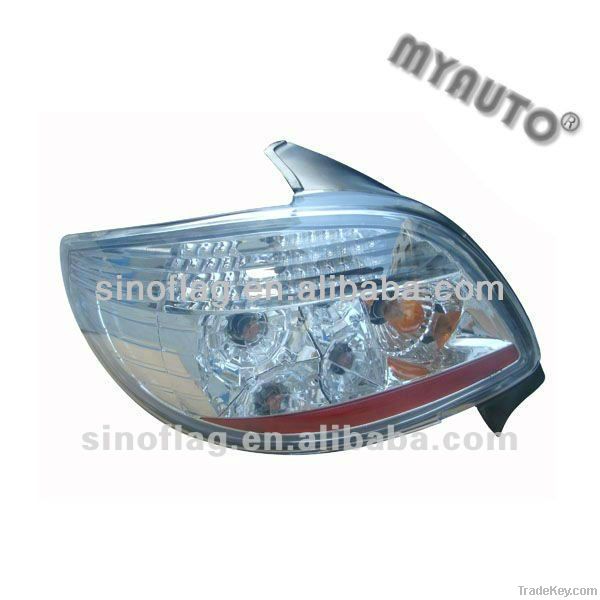 PEUGEOT 206 CRYSTAL WHITE TAIL LAMP