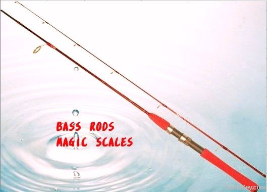 bass rod(MAGIC SCALES)( fishing rod)