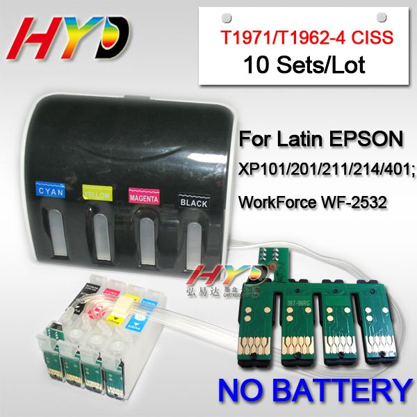 Ciss For Epson Xp-101/xp-201/xp-204 With Arc