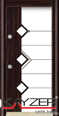 Steel Door - Luxury Laminox Bicoloured Panel