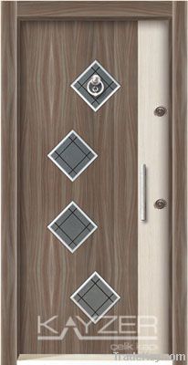 Steel Door - Luxury Case Coating Relief Laminate Panel