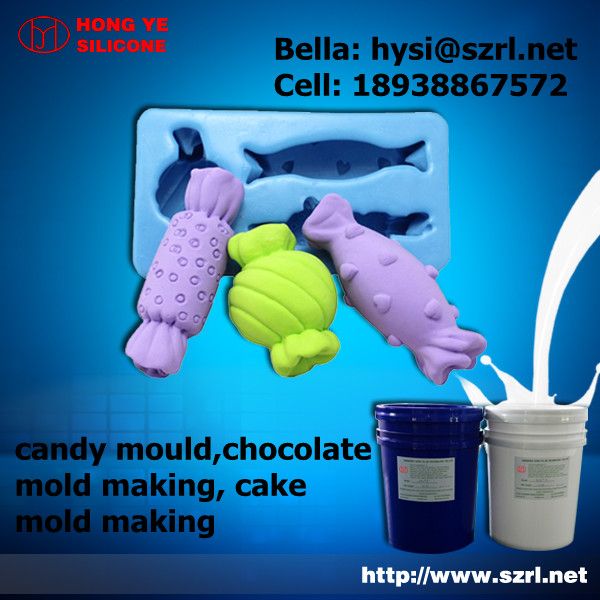 platinum cured rtv2 silicone rubber for candy mould