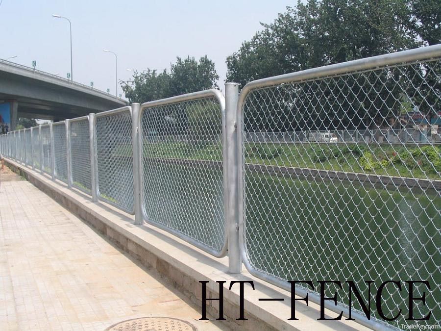 Chain link fence(diamond wire mesh)