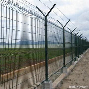 Y type Airport Security Fence(with razor wire)