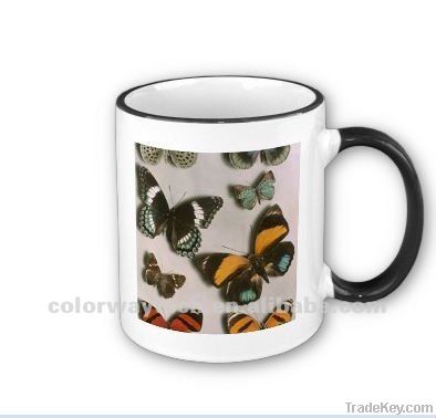 Wholesale sublimation color handel mug11oz