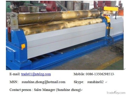 mechanical three-roller plate rolling machine