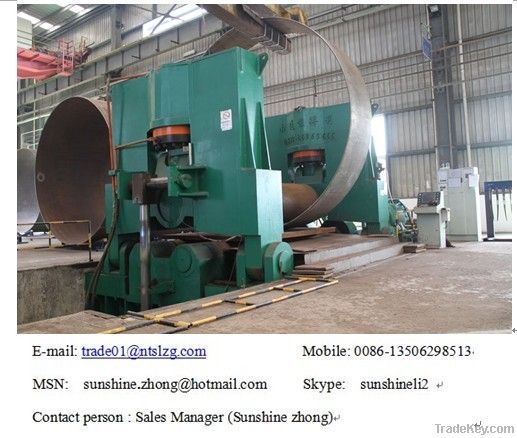 3-roller plate rolling machine