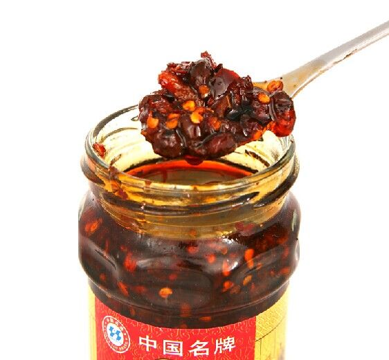 Chines most famous brand lao gan ma black bean oil chilli sauce with beef
