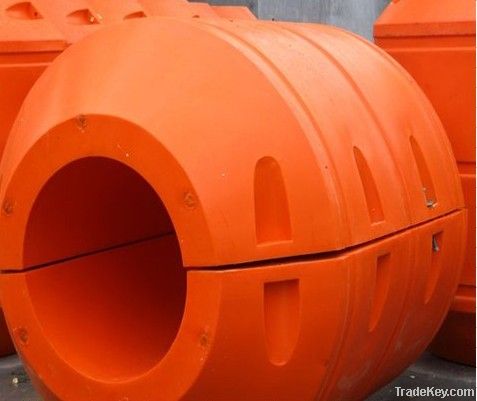 Dredging floater of HDPE pipe