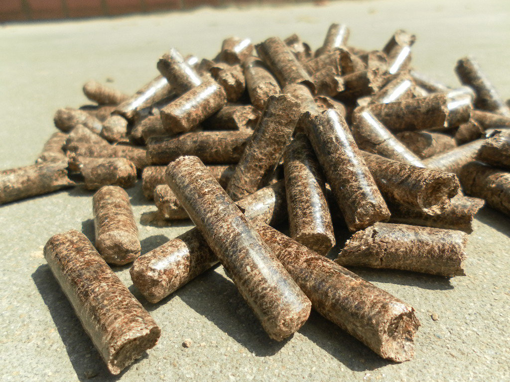 Biomass pellet fuel