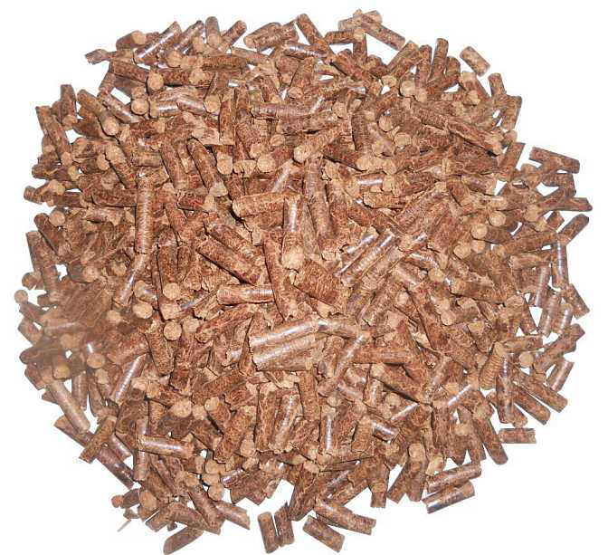 Biomass pellet fuel