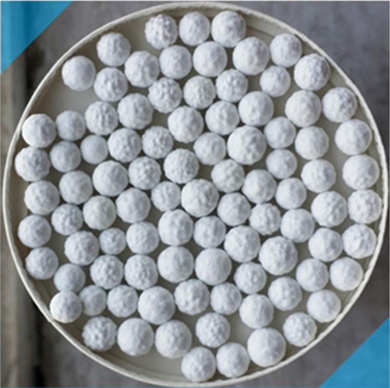 Calcium sulfite pellets