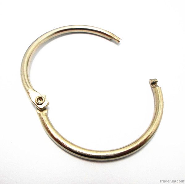 Fashion metal binder ring