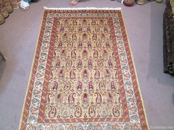 4x6 Fine Handmade Carpet NEW Persian Qum Wool Room Size Rug. SALE!!!!!