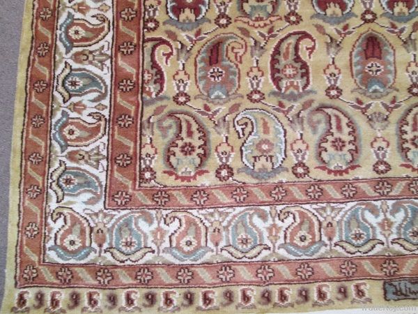 4x6 Fine Handmade Carpet NEW Persian Qum Wool Room Size Rug. SALE!!!!!