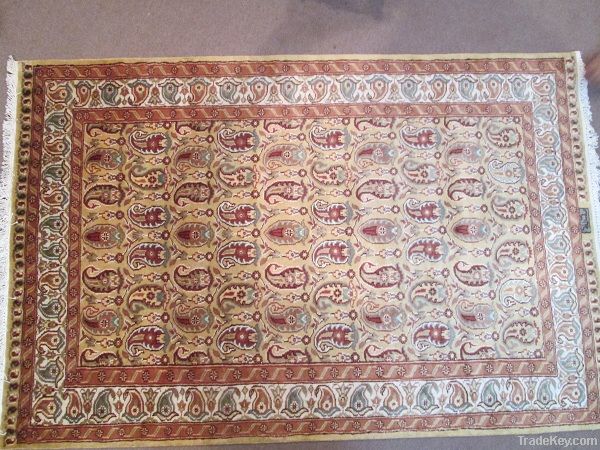 4x6 Fine Handmade Carpet NEW Persian Qum Wool Room Size Rug. SALE!!!!!