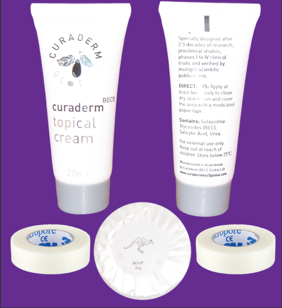 CURADERM BEC5 - Skin cancer cream