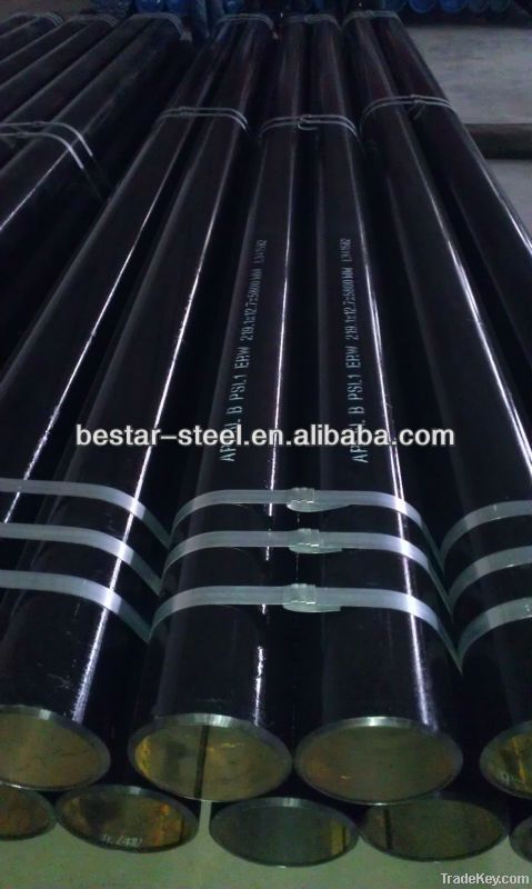 ASTM A106 SCH40 black stainless steel pipe