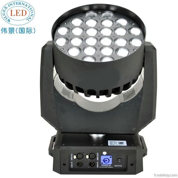 RGBW 4-in-1 LED Zoom Moving Head