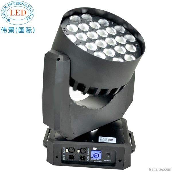 24*10W RGBW 4-in-1 LED Zoom Moving Head/Stage Light