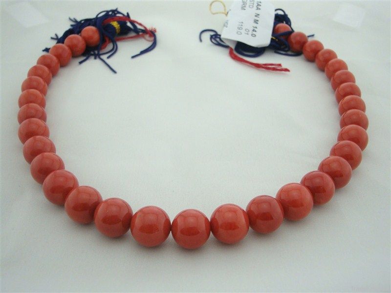 Red Natural Coral Beads