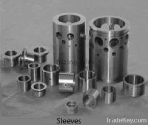 Solid carbide sleeves and bushing
