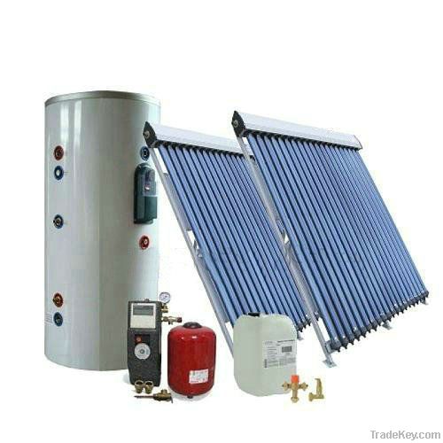 Split pressure solar water heater