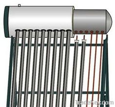 Compact pressure solar water heater