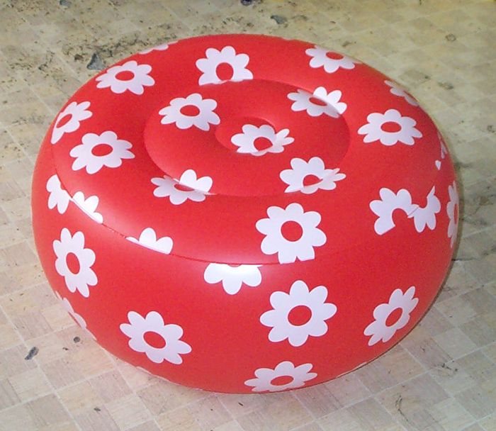PVC inlatable cushion booster seat