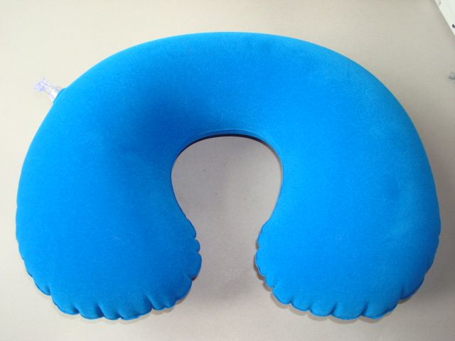 PVC inflatable neck pillow travel pillow