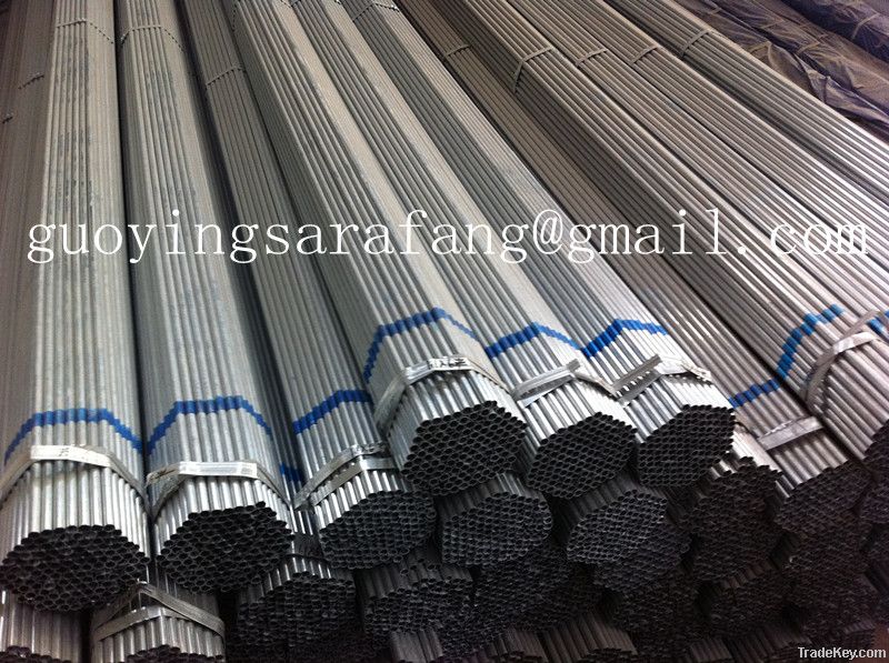 Q195 zinc-coated steel pipe