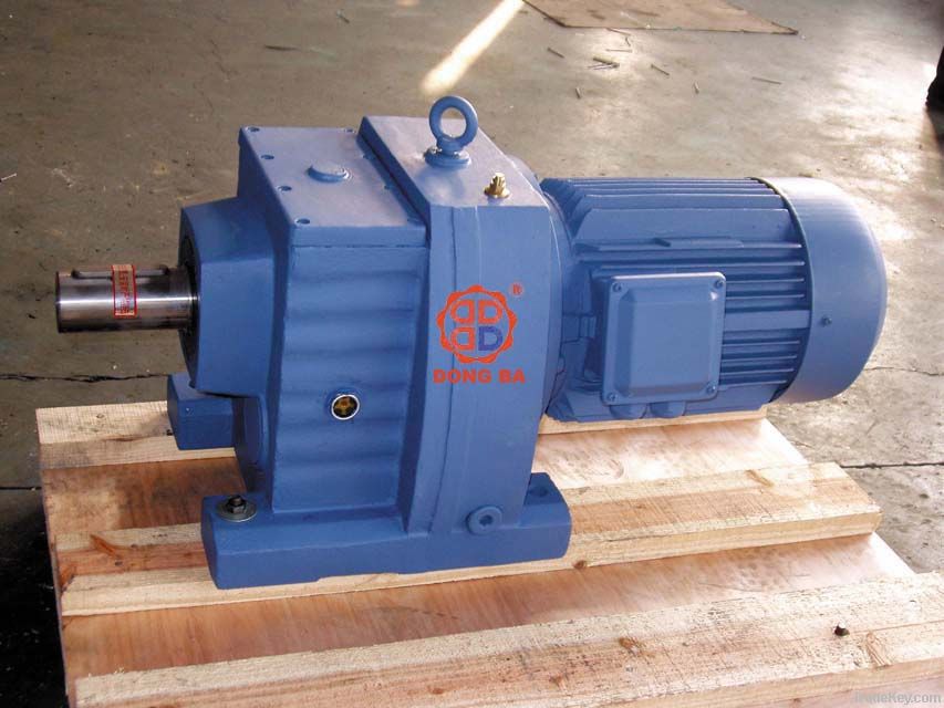 R Helical Reducer Geared Motor