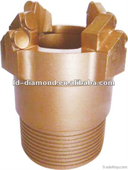 PDC core bit for water well/geological exploration