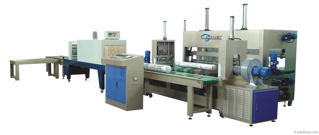 Automatic Fabric Roll Packing Machine