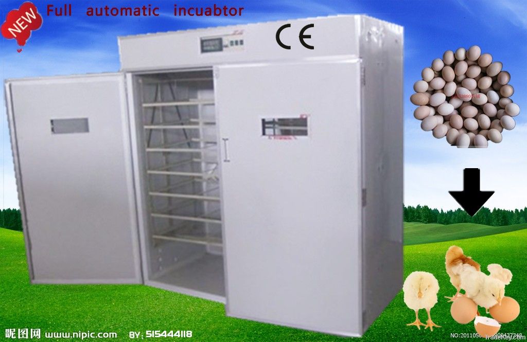 Full Automatic 1000 Eggs Incubator For Hatching Eggs (CE Approved)