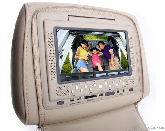 7 inch car Digital TV headrest monitor