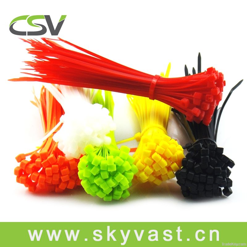 nylon66 colorful cable ties