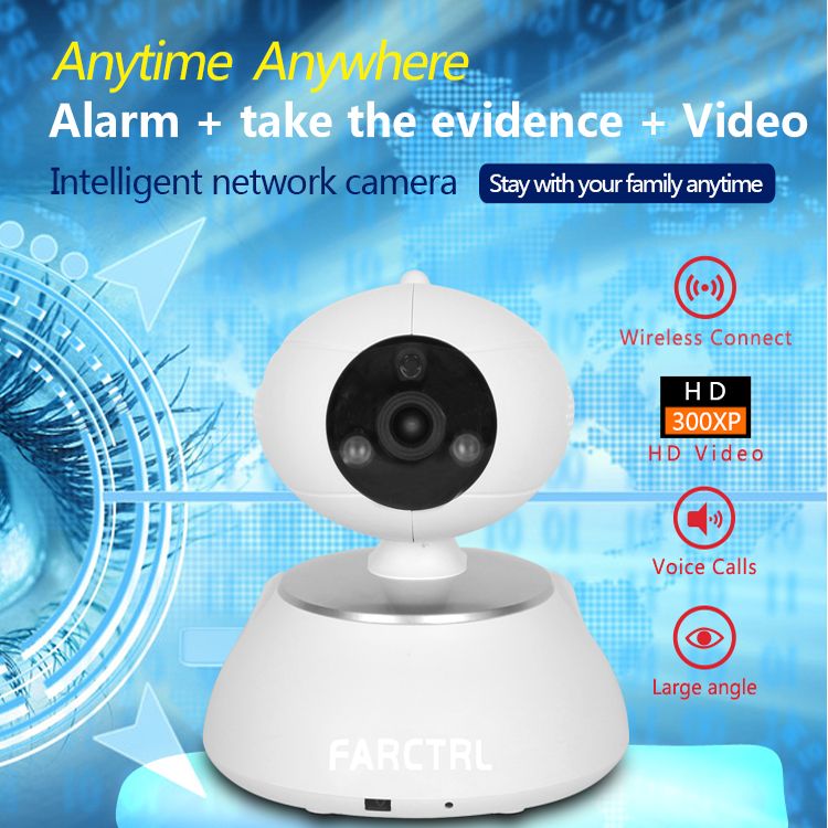 P2P Surveillance Security System Wireless Wifi Camera With TF Card