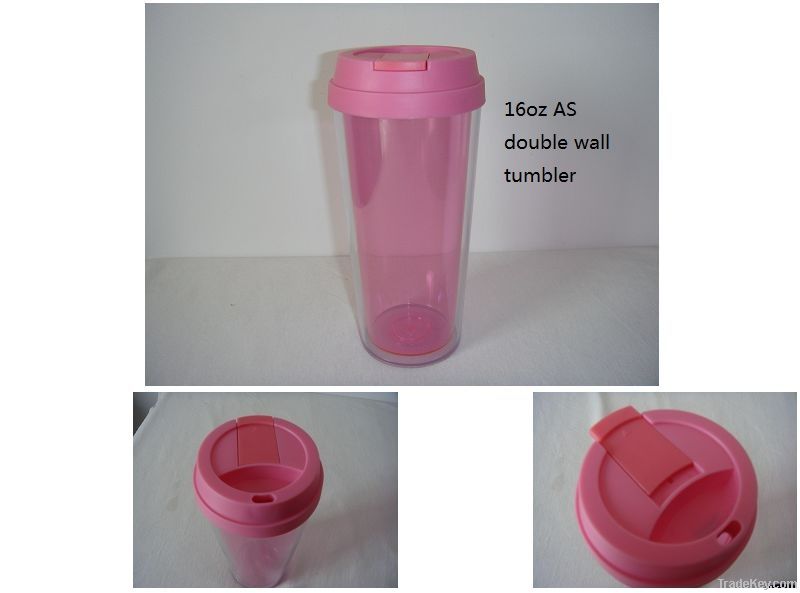 plastic tumbler /mug/cup double wall