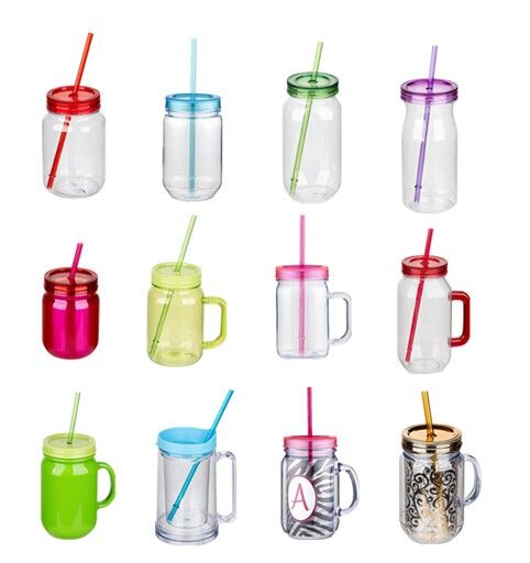 AS plastic mason jars for wholesale 