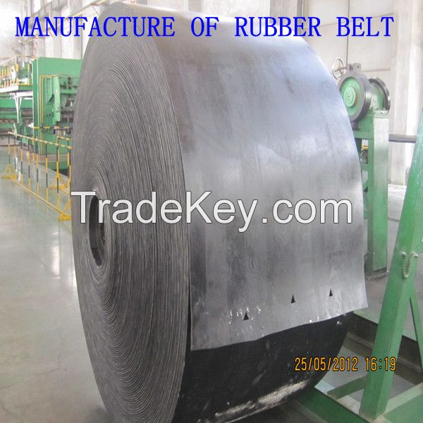 Rubber conveyor belt