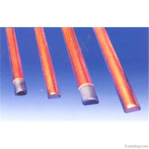 half round Copper coated gouging carbon rods